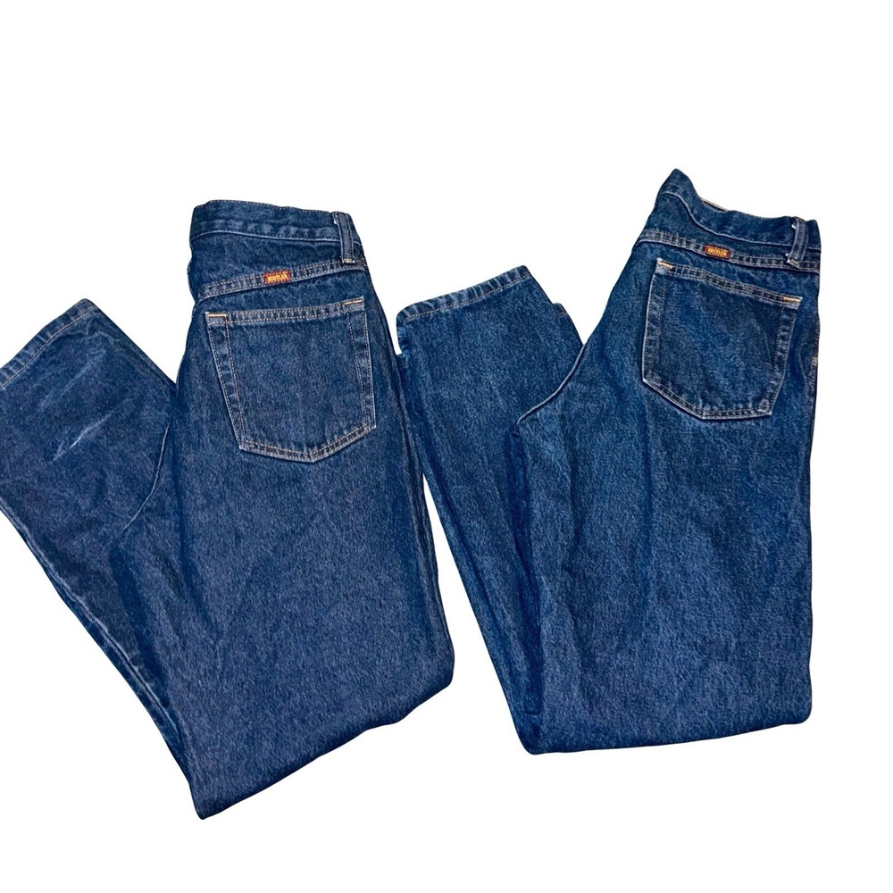Rustler Men's Jeans 31x30 Lot of 2 Dark Blue Denim Pants